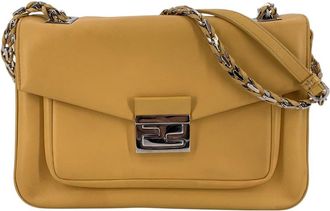 Fendi Fendi leren schoudertas in baguette-stijl