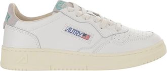 Autry Medalist Leren Sneaker - Heren - Sneakers - Wit - 41 EU - Leer - Schoenen