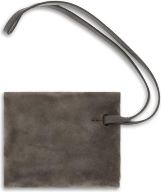 Brunello Cucinelli Womens Suede Bag Charm Corvino Calf Leather Bos Taurus Covers E Cases