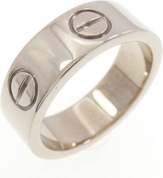 Cartier White Gold (18K) Band Ring (Pre-Owned)