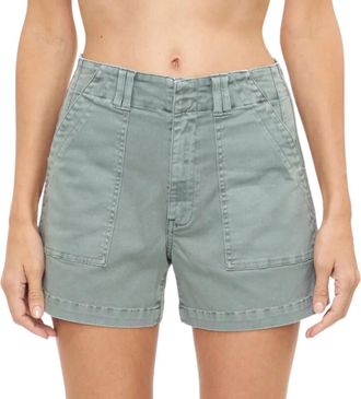 Pistola Denim Marissa High Rise Utility Short In Bluff
