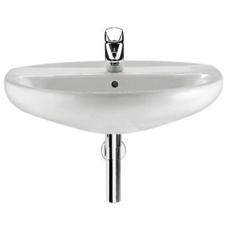 Roca Roca - Lavabo De Porcelana Mural Victoria Longitud: 56 Mm