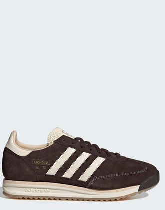 adidas Originals Sl 72 Rs - Scarpe color caffè aurora/bianco crema-Marrone