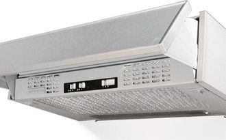 Faber PCH00 SRM AM26A Cappa ad Incasso Aspirante Classe Energetica D 3 velocita Sottopensile Portata 370m&sup3;-h 60 cm Acciaio Inossidabile 315.0547.818