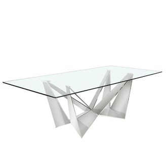 Angel Cerd&aacute; Mesa comedor rectangular cristal