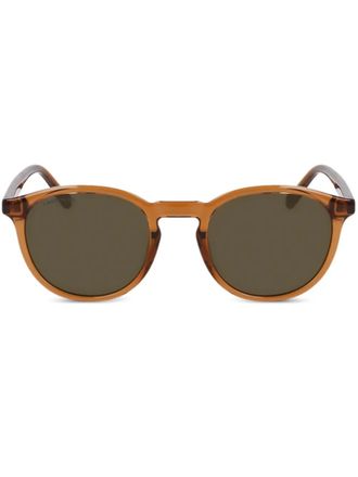 Lacoste pantos-frame sunglasses - Brown