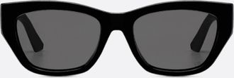 Dior VeryDior S2F Grey Cat Eye Ladies Sunglasses CD40181F 01A 55