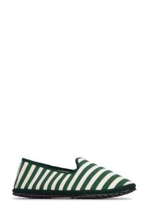 Vibi Venezia Mens Mocassini Greenstripes Loafers