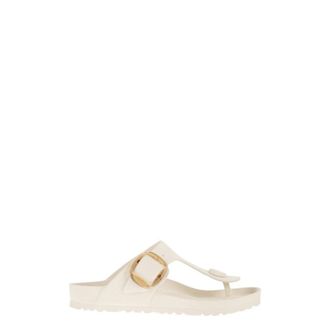 Birkenstock Gizeh Big Buckle Regular Fit - Dames - Slippers - Wit - 38 EU - Schoenen