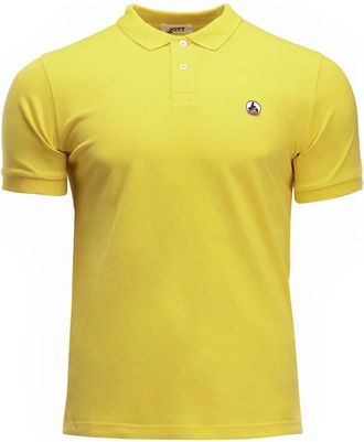Jott Polo Shirt Marbella - Heren - Polos - Geel - M - Katoen - Tops