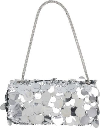Paco Rabanne Sparkle Baguette Sequin Shoulder Bag