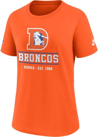 Nike Denver Broncos Sideline Alt Nike Womens Dri-FIT NFL T-Shirt in Orange | 03KQ89NQ8W-TC1