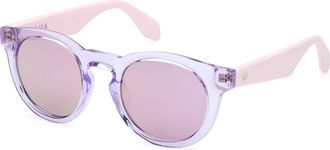 adidas OR0106 72Z Mens Sunglasses Purple Size 48