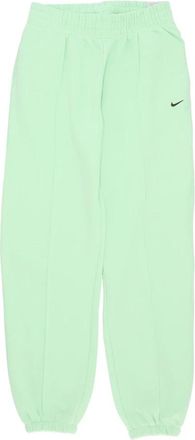Nike Fleece Trainingsbroek - Dames - Trainingsbroeken - Groen - S - Katoen - Fitness