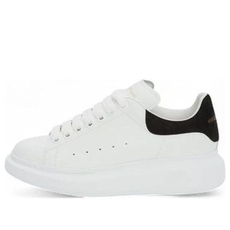 Alexander McQueen (WMNS) Alexander McQueen Oversized Sneaker White Black 2024 553770-WIEF1-9061