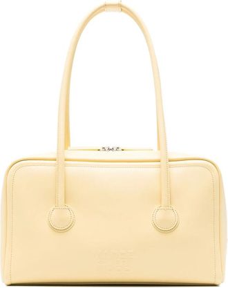 Margesherwood Logo-embossed Leather Tote Bag