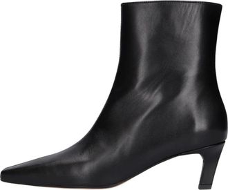 Toral Shoes Schoenen, Dames, Zwart, 38 EU, Leer, Erica Enkellaars