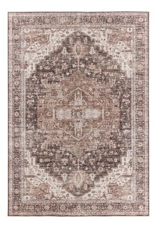 Nazar Rugs Alfombra vintage oriental beige 160x220 cm