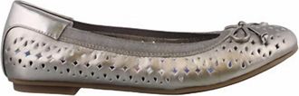 Vionic Womens Spark Surin Ballet Flats In Pewter
