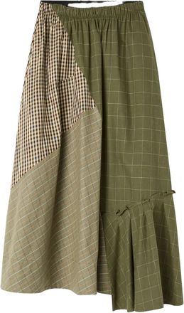 Lee Mathews Gonna a quadri - Verde