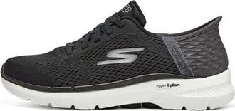 Skechers Go Walk 6 Slip Ins Black 216279-BLK