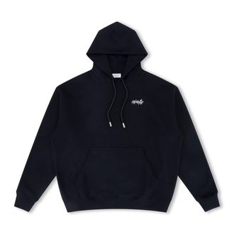 Off-white Paint Splatter Arrow Diag French Terry Hoodie