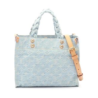 Louis Vuitton Pre-owned Monogram Denim Tote Bag - Pre-owned - Mujer - Azul - ONE SIZE