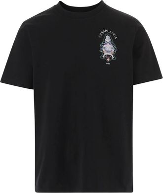 Casablanca Hombre, Camisetas, Negro, Talla: 2XL
