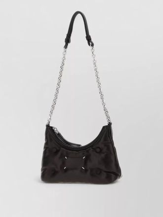 Maison Margiela leather mini shoulder bag chain strap