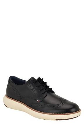 Tommy Hilfiger Foyer Wingtip Oxford in Black at Nordstrom Rack, Size 10.5