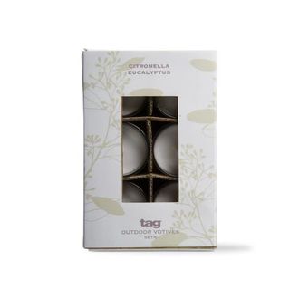 Tag Citronella Eucalyptus Votives Set of Six Scented Candles in Beige at Nordstrom