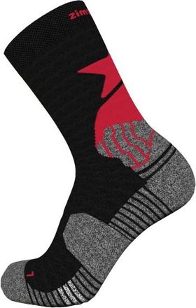 Zimtstern Techsockz MTB Performance Sock Multifunktionssocken - Unisex | schwarz