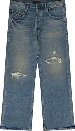 Purple Jeans 9 To 5 con effetto vissuto - Blu