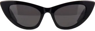 Saint Laurent SL213LILY001 Cat-Eye Sunglasses - Black