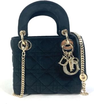 Dior Pre-owned Leather dior-bags - Dames - Vintage Handtas - Zwart - ONE Size - Vintage