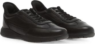 Geox Black Spherica EC2 Plus Low-Profile Traction Sole Sneakers
