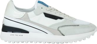 D.A.T.E. Sneakers - Heren - Sneakers - Wit - 45 EU - Leer - Schoenen