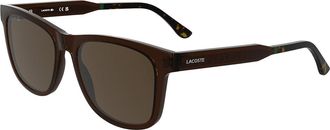 Lacoste L6060S N 210 Mens Sunglasses Brown Size 54