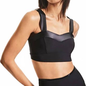 Lanston Renew Sports Bra In Black