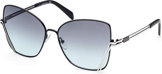 Pucci Emilio Pucci EP0179 05B Womens Sunglasses Black Size 59