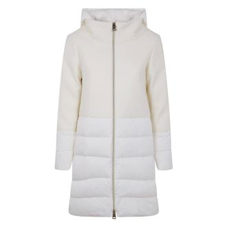 Herno Dames, Mantels, Beige, Maat: S