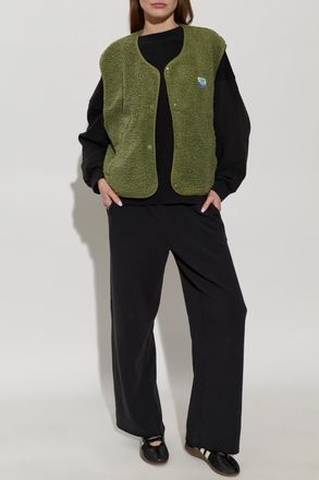 American Vintage Sweatshirt With Print, Womens, Black