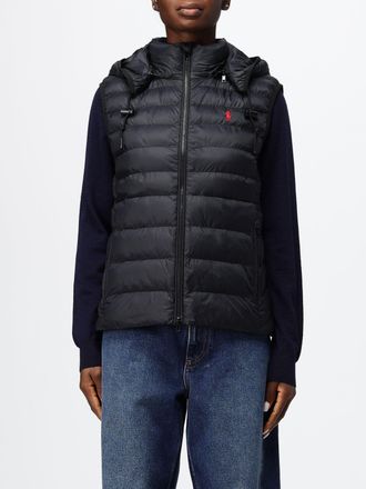 Polo Ralph Lauren Gilet in nylon trapuntato con cappuccio amovibile