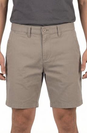 Burnside Stretch Twill Shorts in Khaki at Nordstrom Rack, Size 40