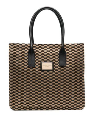 Roberto Festa Milano Borsa tote Bruna jacquard - Nero