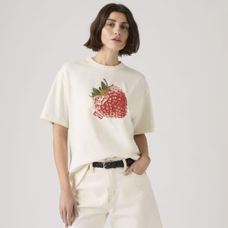 Levi's Graphic Tabor Tee - Womens - XS - White