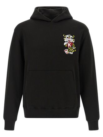 Kenzo Wild Tiger bestickter Kapuzenpullover