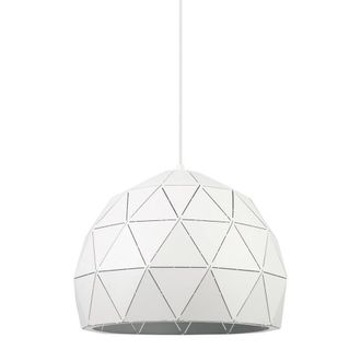Netlighting Modern Hanging Pendant White 1 Light E27