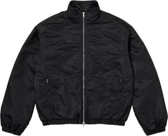 SUPREME FW26 Stand Collar Lined Nylon Jacket Black FW26J73-BLACK