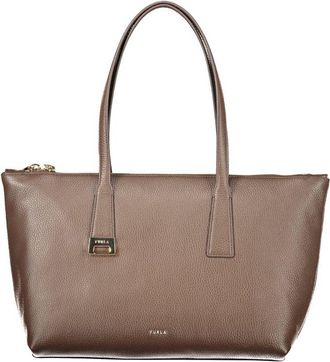 Furla Brown Leather Womens Bag